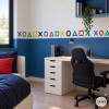 Cenefa decorativa con formas Gamer Play | Decoración juvenil