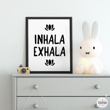 Decorative sheet – Inhale Exhale