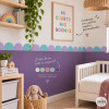 Cenefa adhesiva Arcos Scallops | Dos colores personalizables