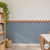 Cenefa autoadhesiva Ondas y Rayas de colores | Decoración infantil