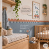Self-Adhesive Waves and Colourful Stripes Border | Kids’ Decor