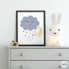 Làmina decorativa infantil - El núvol i el llamp