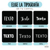 Letras adhesivas para puertas | Señalización de espacios públicos