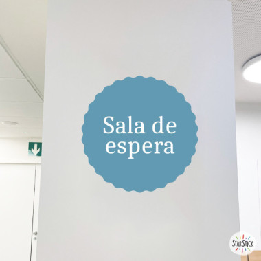 Carteles personalizables - Esferas dentadas - Vinilos autoadhesivos