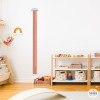 Personalized children’s height chart sticker with name and colors