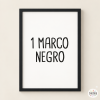 Marc negre de fusta per a làmines | A4, A3 i A2