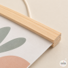 Colgadores de madera imantados para láminas | A4 y A3