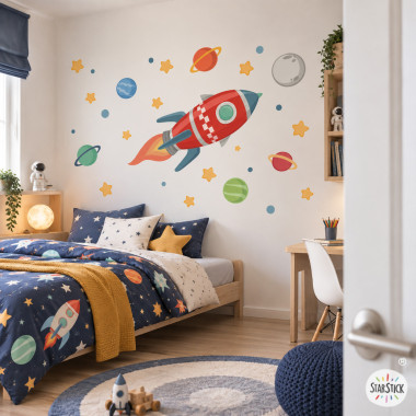 Vinil infantil coet...
