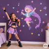 Vinilo infantil niña Guerrera K-Pop para decorar la habitación infantil