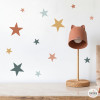85 Estrellas Boho Chic | Vinilos decorativos autoadhesivos | Pegatinas paredes, muebles y más