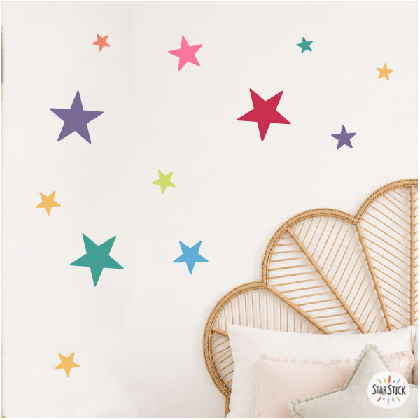 85 Estrellas combinación Party. Vinilos decoración infantil