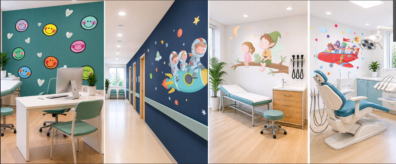 Vinilos decorativos para centros de salud — StarStick