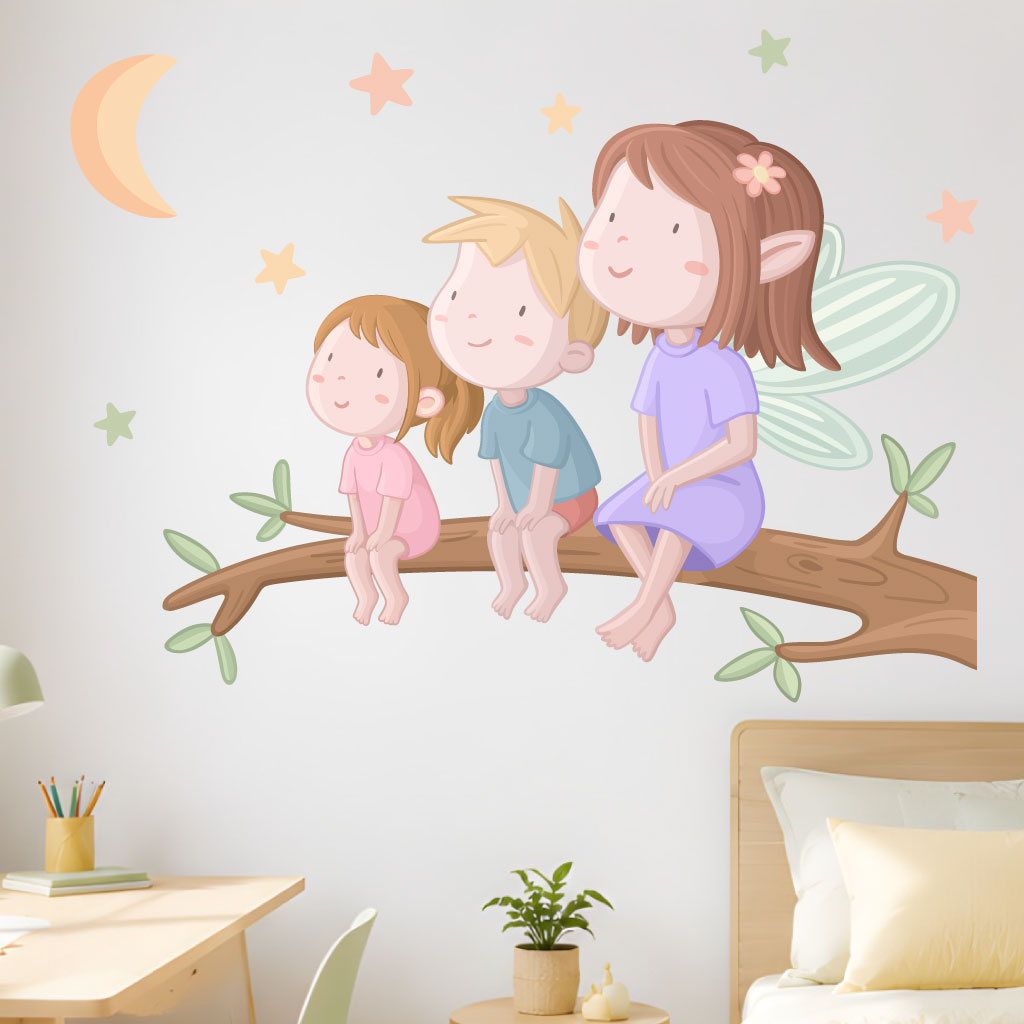 Vinilos infantiles decorativos para habitación de niño y niña — StarStick Barcelona