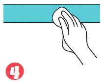 Remove the tape