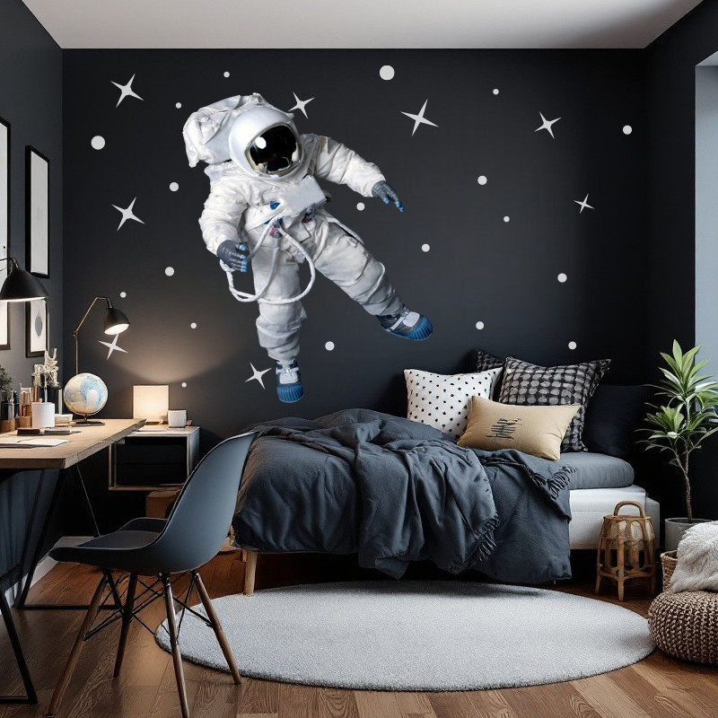 Astronaut Wallpaper For Kids Room