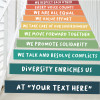 Customizable stickers for staircases. In my school... (Natural colors)