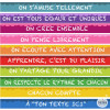 Modèle personnalisable | Décoration pour escaliers scolaires | Dans cette école...