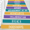 Stickers pour escaliers - Développement scolaire et personnel