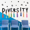 educational diversity wall sticker hands letters classroom school decor