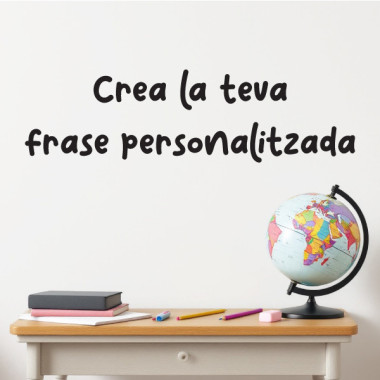 Dissenya la frase que vulguis en vinil! - Vinils amb frases personalitzades