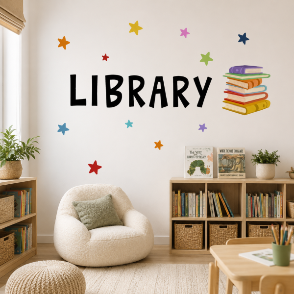Library - Wall decals