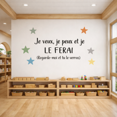 Stickers muraux - Je veux,...