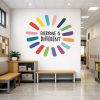 Everyone is different - Wall sticker for schools and institutes