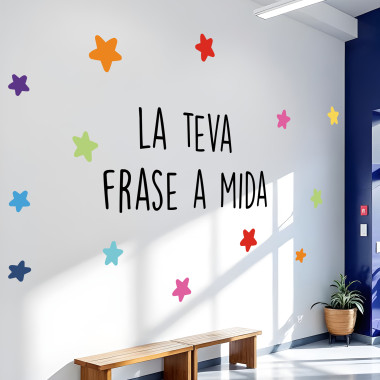 Frase personalitzada amb...
