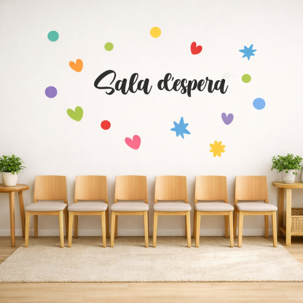 Vinilos decorativos para sala de espera de hospitales y zonas de pediatría