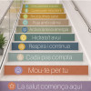 Vinils decoratius per a escales d’hospitals | La teva salut comença aquí