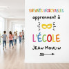 Sticker PERSONNALISÉ avec le nom de l'école - Garçons et filles incroyables
