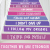 Stickers pour escaliers - Autonomisation des femmes