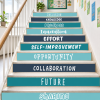 Custom Colour Stair Stickers - Academic and Personal Development