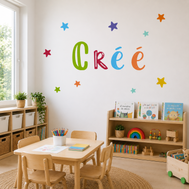 Créer - Stickers pour enfants - Décoration scolaire
