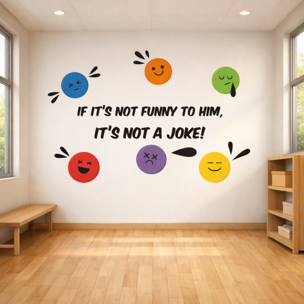 Decorative Wall Stickers for Classrooms | Quote about Respect and Bullying for Schools