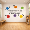 Decorative Wall Stickers for Classrooms | Quote about Respect and Bullying for Schools