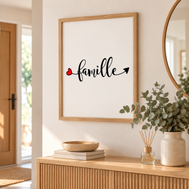 Posters décoratifs - Famille - Cadres décoratives