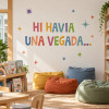 Vinils per decorar biblioteques, aules i espais de lectura — Hi havia una vegada