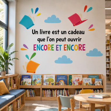 Stickers muraux pour écoles...