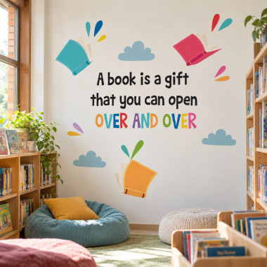 School & Library Wall Decal...