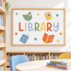 Library - Montessori Frame to Decorate Libraries